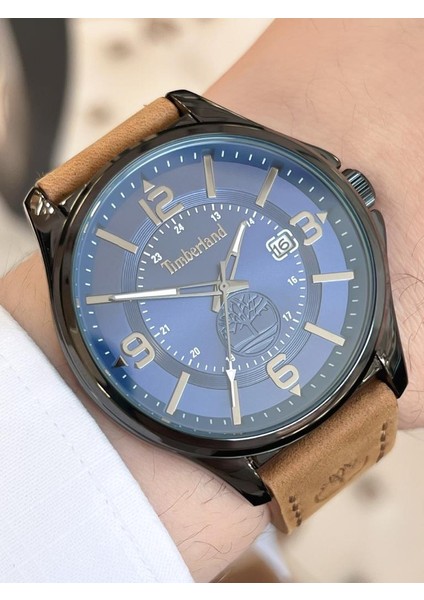 TDWGB2183004 Erkek Kol Saati 30 mt Suya Dayanıklı Özel Tasarım Deri Kordon