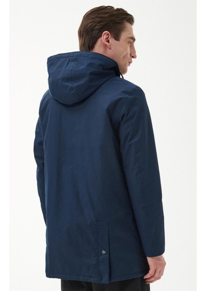 Chelsea Mac Waterproof Jacket NY71 Navy-Forest Mist