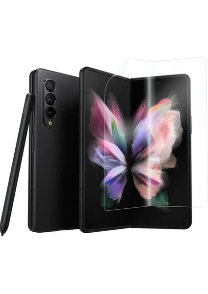 Galaxy Z Fold 3 Hizalama Aparatlı S-Fit Body Ekran Koruyucu