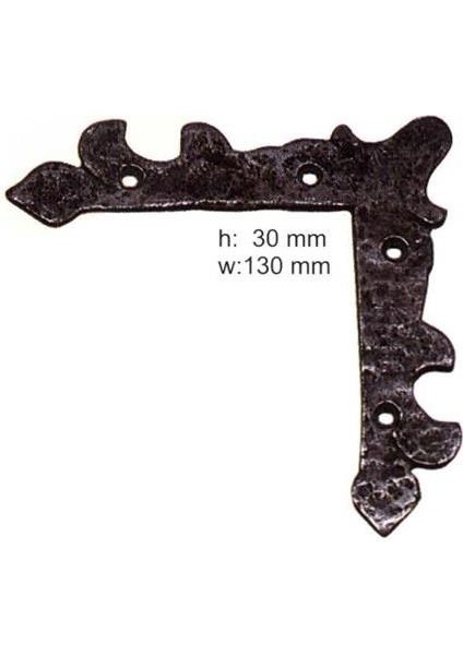 Antik Bronz L Köşe E-6