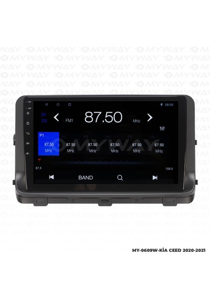Kia Ceed Android 12 Multimedya Carplay 4gb RAM+64GB HDD 2020-2021 Navigasyon Ekran fiyatları