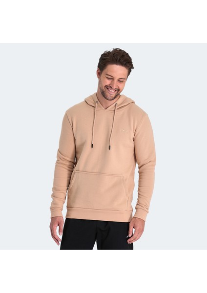 KEANS IN Erkek Sweatshirt Açık Kahve