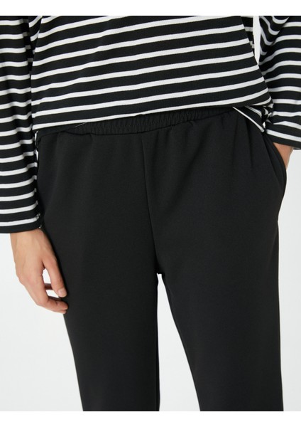 Jogger Eşofman Altı Ribanalı Cep Detaylı indirimleri