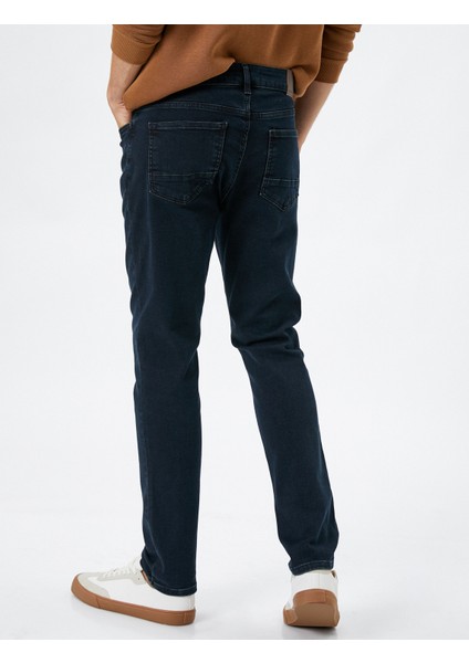 Slim Fit Kot Pantolon - Brad Jean