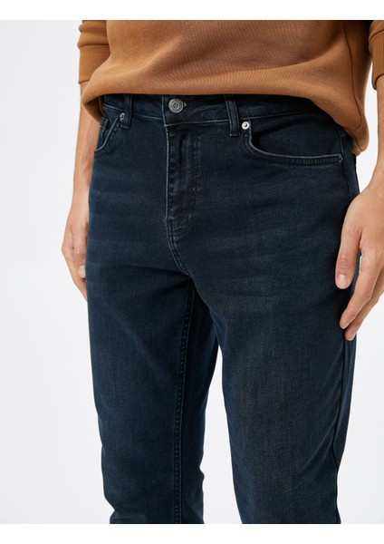 Slim Fit Kot Pantolon - Brad Jean
