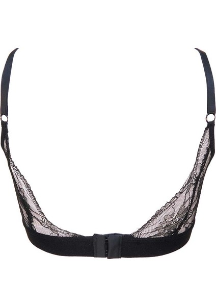 Athena Siyah Notte Dantelli Bralet