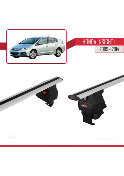Honda Insight Iı 2009-2014 Arası ile Uyumlu Ace-4 Ara Atkı Tavan Barı Gri fırsatları