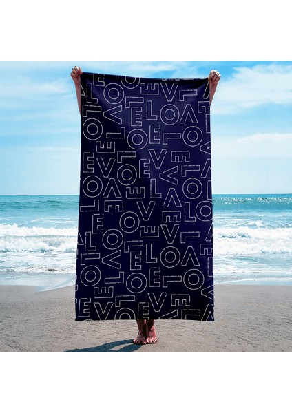 Love - Love Yazılı Plaj Havlusu fiyatları