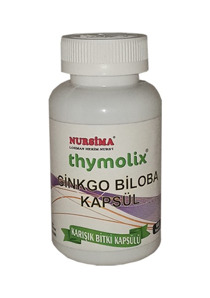 Ginkgo Biloba Karışık Bitki Kapsül (60 Kapsül)
