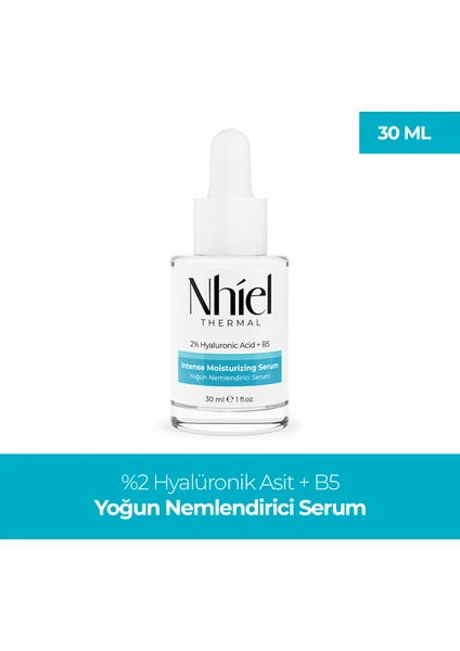 Nhiel Thermal Yoğun Nemlendirici Serum 30 ml (%2 Hyalüronik Asit + B5)