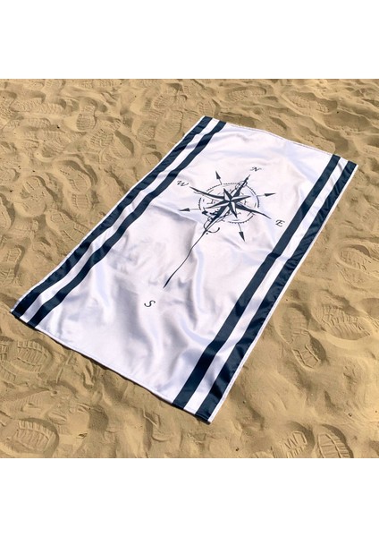 North Star / Pusulalı Plaj Havlusu