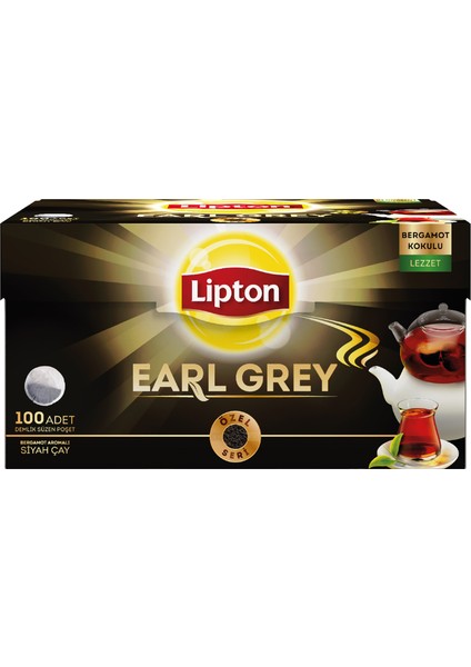 Earl Grey Demlik Poşet Çay 3.2gr 100lü