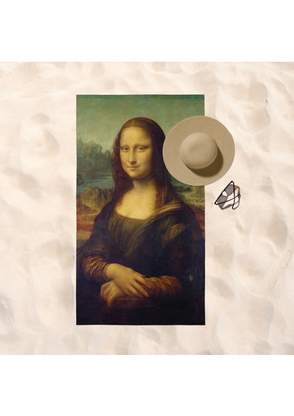 Mona Lisa Plaj Havlusu