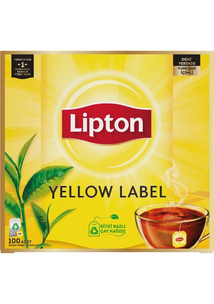 Yellow Label Bardak Poşet Çay 2gr 100lü