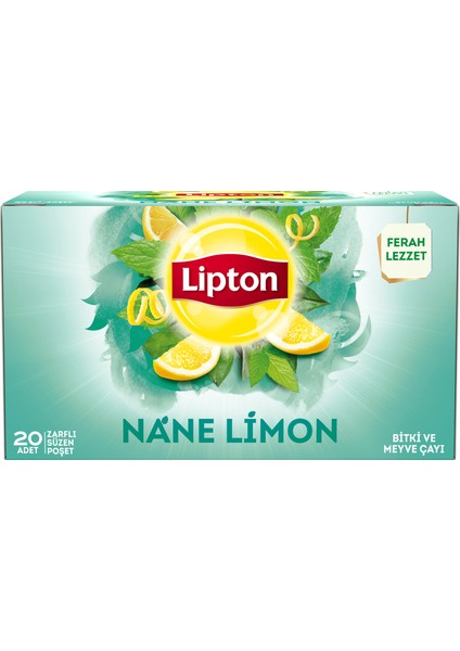 Bardak Poşet Bitki Ve Meyve Çayı Nane Limon 20'Li