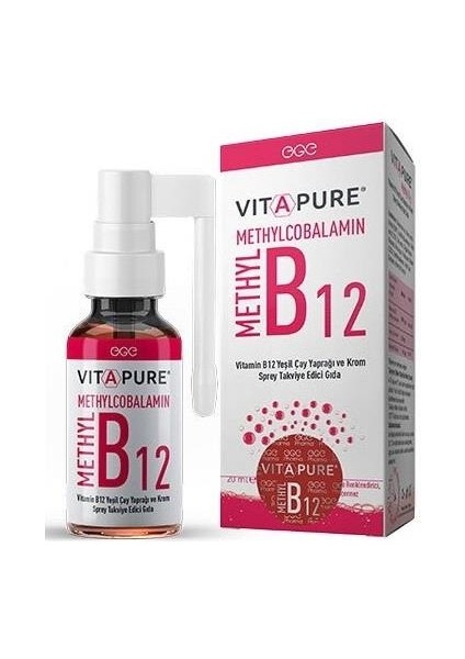 Vitapure Methylcobalamin B12 Sprey 20 ml