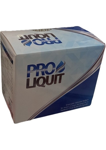 Proliquit 30ML 30 Oral Flakon - Enzimatik Hidrolize Sığır Kollajeni