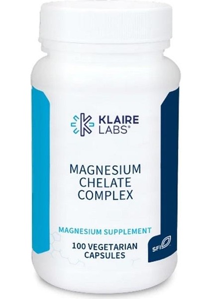 Klaire Labs Magnesium Chelate Complex 100 Kapsül