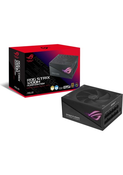 ASUS ROG-STRIX-1200G AURA 80+ GOLD 1200W MODÜLER ATX 3.0 UYUMLU PCI-E 5.0 10 YIL GARANTİ