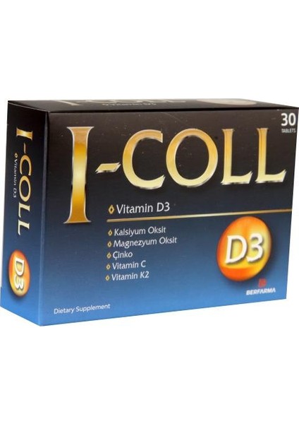 I-Coll D3 30 Tablet