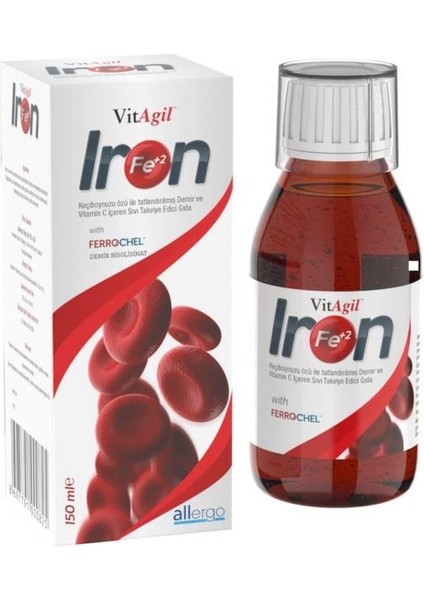 Vitagil Iron Demir Sıvı Şurup 150 ml