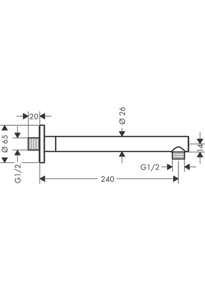 Vernıs Blend Dus Dırsegı 24CM Krom 27809000 fiyatları