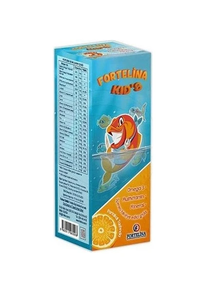 Fortelina Omega 3 ve Multivitamin Mineral Şurup 150ML