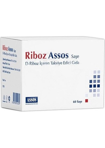 Riboz Assos 60 Saşe - D Riboz Içeren Takviye Edici Gıda