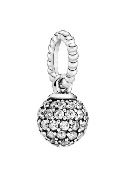 Pavé Pave Küre Kolye Ucu 398690C01 (Yurt Dışından)