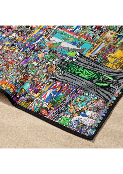 Reddit Place 2023 Plaj Havlusu - Microfiber modelleri