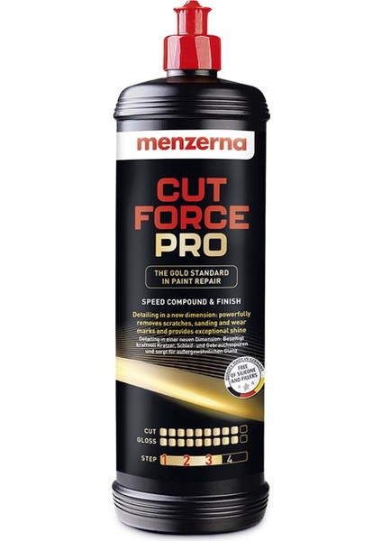 Cut Force Pro Altın Seri Ağır Çizik Giderici Kalın Pasta - 1 Lt
