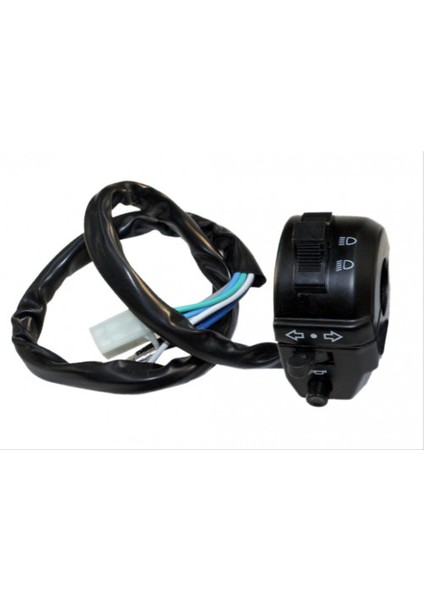 Mondial 125 MG Sol Kumanda Komple (Siyah)