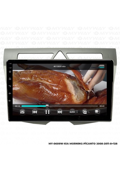 Kia Picanto Android 12 Multimedya Carplay 4gb RAM+64GB HDD 2008-2011 Navigasyon Ekran