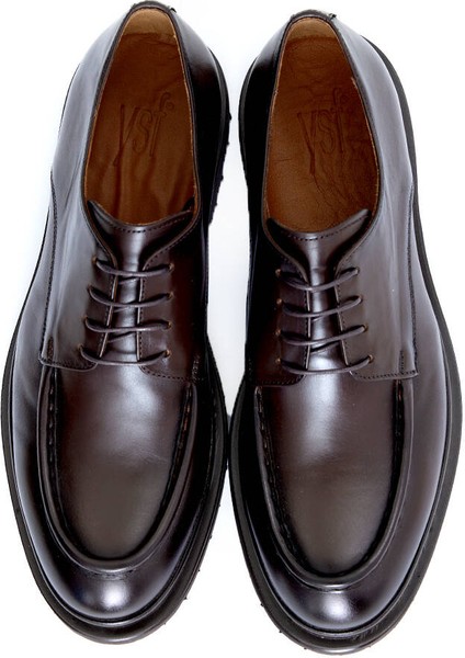 Erkek Kahverengi Deri Klasik Ayakkabı fiyatları