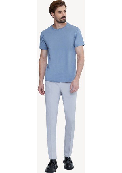 Erkek Bisiklet Yaka Pamuklu Regular Fit T-shirt modelleri