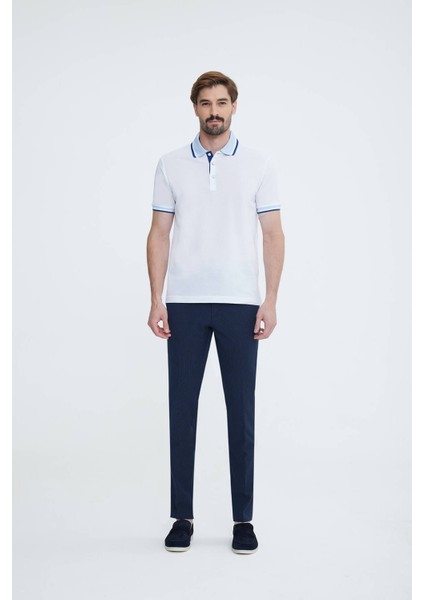 Erkek Beyaz Polo Yaka T-shirt modelleri