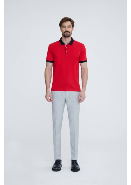 Erkek Kırmızı Polo Yaka T-shirt fiyatları