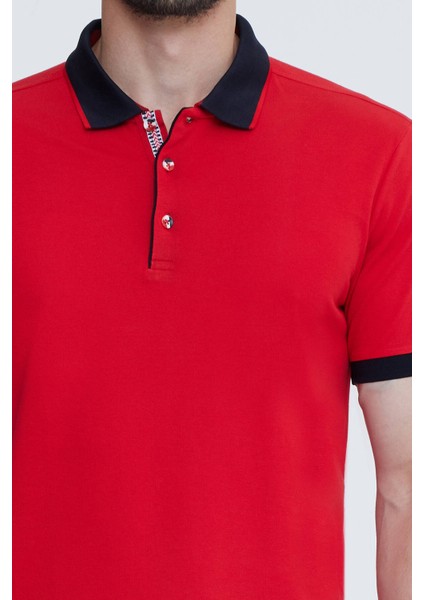 Erkek Kırmızı Polo Yaka T-shirt fırsatları