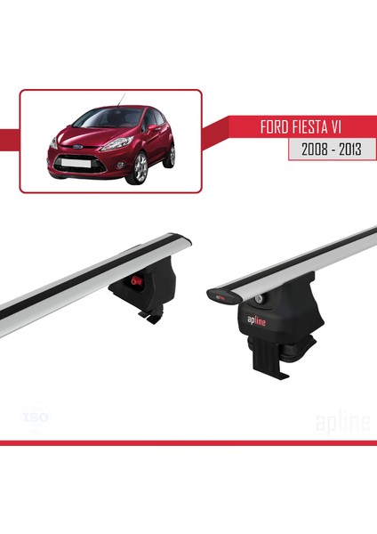 Ford Fiesta Vı 2008-2013 Arası ile Uyumlu Ace-4 Ara Atkı Tavan Barı Gri fırsatları