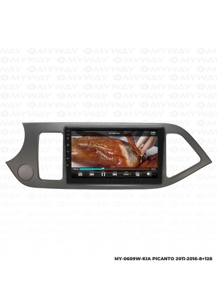 Kia Picanto Android 12 Multimedya Carplay 4gb RAM+64GB HDD 2011-2016 Navigasyon Ekran