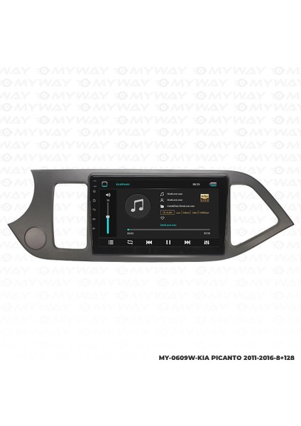 Kia Picanto Android 12 Multimedya Carplay 4gb RAM+64GB HDD 2011-2016 Navigasyon Ekran fiyatları