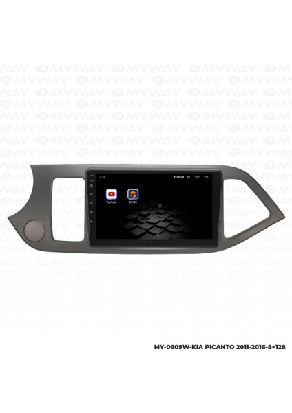 Kia Picanto Android 12 Multimedya Carplay 4gb RAM+64GB HDD 2011-2016 Navigasyon Ekran indirimleri
