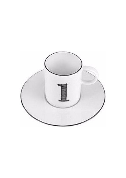 Harf (L) Tabaklı Kahve Fincanı 85 cc modelleri