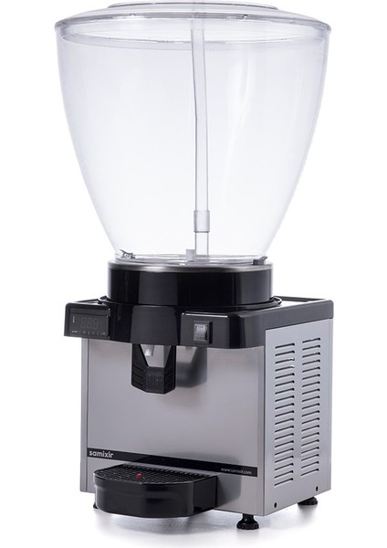 Samixir S40 Panoramik Fıskiyeli 40 Lt Soğutuculu İçecek Makinesi S40-DI