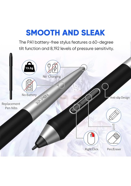 Deco Pro Medium Bluetooth Kablosuz Grafik Tableti 11X6