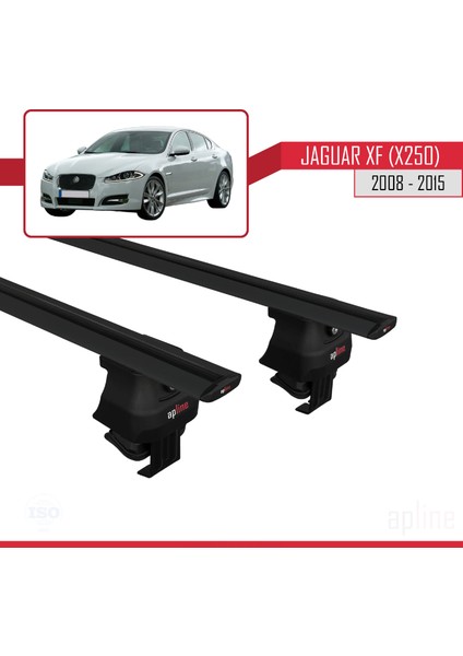 Jaguar Xf (X250) 2008-2015 Arası ile Uyumlu Ace-4 Ara Atkı Tavan Barı Siyah modelleri