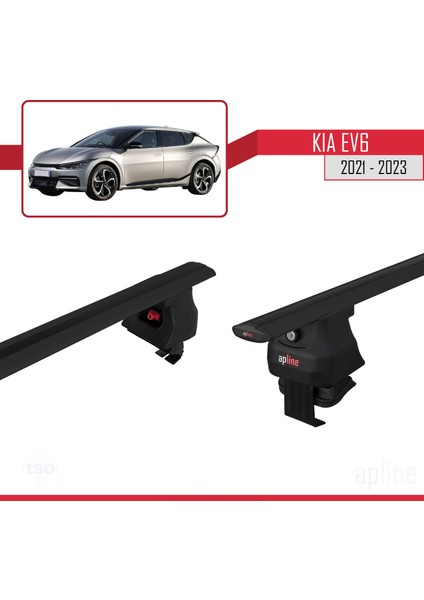 Kia Ev6 2021 ve Sonrası ile Uyumlu Ace-4 Ara Atkı Tavan Barı Siyah fırsatları