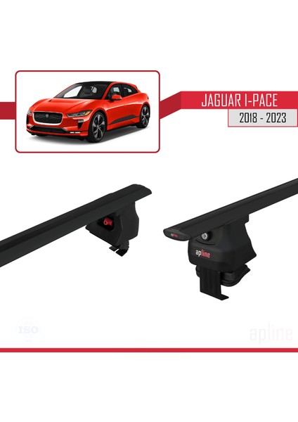 Jaguar I-Pace 2018 ve Sonrası ile Uyumlu Ace-4 Ara Atkı Tavan Barı Siyah fırsatları