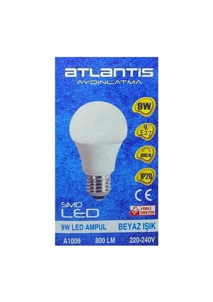 9W LED Ampul