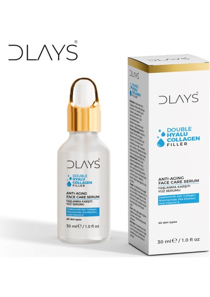 Double Hyalu Collagen Filler Yaşlanma Önleyici Yüz Serumu 30ML fiyatları